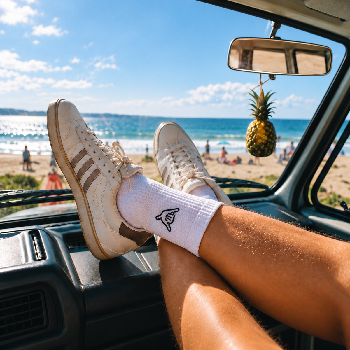 nice socks.
good mood.
every day.